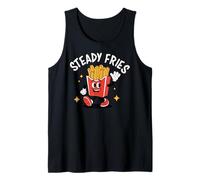 Funny French Fries, Fryday Everyday Foodie, Steady Fries Camiseta sin Mangas
