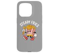 Funny French Fries, Fryday Everyday Foodie, Steady Fries Carcasa para iPhone 15 Pro
