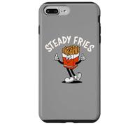 Funny French Fries, Fryday Everyday Foodie, Steady Fries Carcasa para iPhone 7 Plus/8 Plus