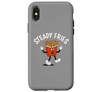Funny French Fries, Fryday Everyday Foodie, Steady Fries Carcasa para iPhone X/XS