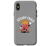 Funny French Fries, Fryday Everyday Foodie, Steady Fries Carcasa para iPhone X/XS