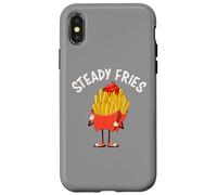 Funny French Fries, Fryday Everyday Foodie, Steady Fries Carcasa para iPhone X/XS