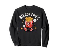 Funny French Fries, Fryday Everyday Foodie, Steady Fries Sudadera