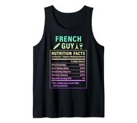 Funny French Guy Orgullosos Hombres con raíces francesas Camiseta sin Mangas
