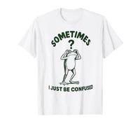 Funny Frog, a Veces me confundo Camiseta