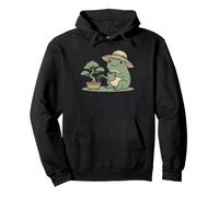Funny Frog Bonsai Gardening Japanese Style Plant Lover Sudadera con Capucha