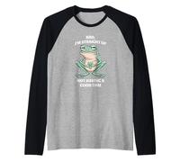 Funny Frog Bro I'm Straight Up Not Have a Good Time Camiseta Manga Raglan