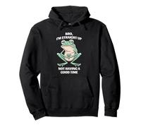 Funny Frog Bro I'm Straight Up Not Have a Good Time Sudadera con Capucha