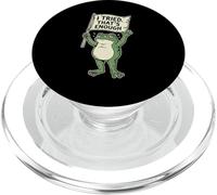 Funny Frog Dejando Meme Sarcástico Intenté Eso es Suficiente PopSockets PopGrip para MagSafe