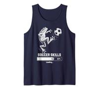 Funny Frog FÚTBOL Habilidades Carga Jugar Club Goal Kids Game Camiseta sin Mangas