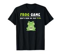 Funny Frog Game Dont Look Juego Sobre Niños Niñas Niños Camiseta