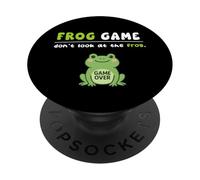 Funny Frog Game Dont Look Juego sobre Niños Niñas Niños PopSockets PopGrip Adhesivo