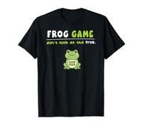 Funny Frog Game Over Dont Look Niños Niñas Niños Camiseta