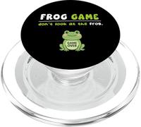 Funny Frog Game Over Dont Look Niños Niñas Niños PopSockets PopGrip para MagSafe