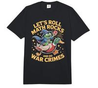Funny Frog Goose Vamos a rodar Rocas matemáticas y Hacer crímenes de Guerra Comfort Colors Adult Heavyweight T-Shirt