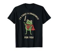 Funny Frog Hero Romance Quote Retro Cute Love Meme Camiseta