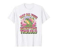 Funny Frog Humor. May All Your Delulu Come Trululu Fairy Camiseta