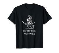 Funny Frog Humor. Roman Soldier Toad Hero Mode Activated Camiseta
