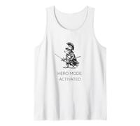Funny Frog Humor. Roman Soldier Toad Hero Mode Activated Camiseta sin Mangas