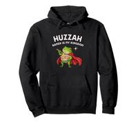 Funny Frog Knight Huzzah Ramen Is My Kingdom Anime japonés Sudadera con Capucha