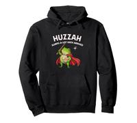 Funny Frog Knight Huzzah Slurps-A-Lot Hath Hath Llegó Ramen Sudadera con Capucha