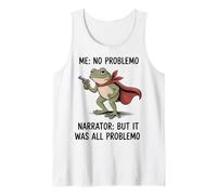 Funny Frog Me No Problemo Narrator But It Was All Problemo Camiseta sin Mangas