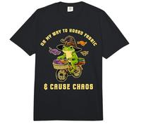 Funny Frog Quilting Quilter En Camino Acaparamiento Tela Comfort Colors Adult Heavyweight T-Shirt