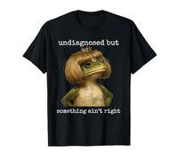 Funny Frog Salud Mental Autismo TDAH Ansiedad no diagnosticada Camiseta
