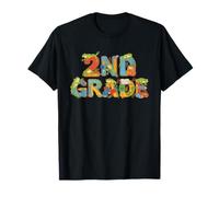 Funny Frog Segundo Grado Regreso a la Escuela Niños Niñas Camiseta