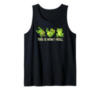 Funny Frog This Is How I Roll Animal Lover Niños Niñas Niños Camiseta sin Mangas