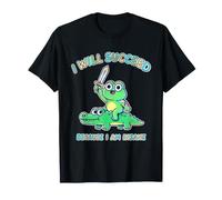 Funny Frog triunfa Porque es un Loco Meme Vintage con gráficos Retro Camiseta