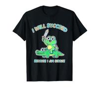 Funny Frog triunfa Porque es un Loco Meme Vintage con gráficos Retro Camiseta gráfica económica