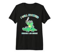 Funny Frog triunfa Porque es un Loco Meme Vintage con gráficos Retro Camiseta Premium