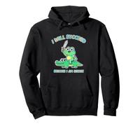 Funny Frog triunfa Porque es un Loco Meme Vintage con gráficos Retro Sudadera con Capucha