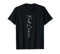 Funny Fuck Cáncer Concientización sobre el cáncer de Mama Camiseta gráfica económica
