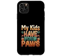 Funny Fur Parent Four Paws Animal Lover Design Carcasa para iPhone 11 Pro MAX