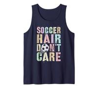 Funny FÚTBOL Hair Don't Care Play Club Coach Kids Game Camiseta sin Mangas