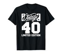 Funny Gag Men Vintage 40th Birthday Decorations 40 Birthday Camiseta