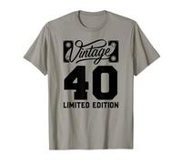 Funny Gag Men Vintage 40th Birthday Decorations 40 Birthday Camiseta