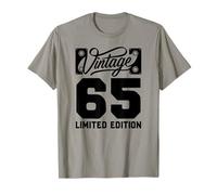 Funny Gag Men Vintage 65th Birthday Decorations 65 Birthday Camiseta