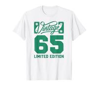 Funny Gag Men Vintage 65th Birthday Decorations 65 Birthday Camiseta