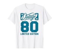 Funny Gag Men Vintage 80th Birthday Decorations 80 Birthday Camiseta
