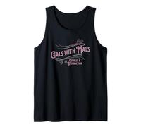 Funny Gals With Mals, Belgian Malinois Mom, Malinois Lover Camiseta sin Mangas