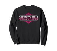 Funny Gals With Mals, Belgian Malinois Mom, Malinois Lover Sudadera