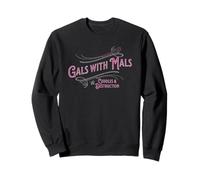 Funny Gals With Mals, Belgian Malinois Mom, Malinois Lover Sudadera