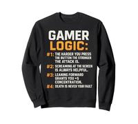 Funny Gamer A Day Without Video Games Is Like Kidding Gaming Sudadera