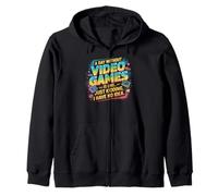 Funny Gamer A Day Without Video Games Is Like Kidding Gaming Sudadera con Capucha