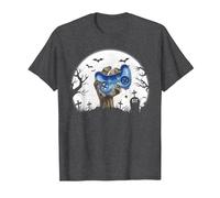 Funny Gamer Halloween Zombie Hand Halloween Kids Men Boys Camiseta, Hombre, Jaspeado Oscuro, XL