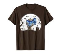 Funny Gamer Halloween Zombie Hand Halloween Kids Men Boys Camiseta, Hombre, Marrón, S