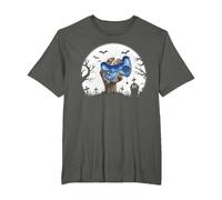 Funny Gamer Halloween Zombie Hand Halloween Kids Men Boys Camiseta, Hombre Tallas Grandes, Asfalto, 2X Alto